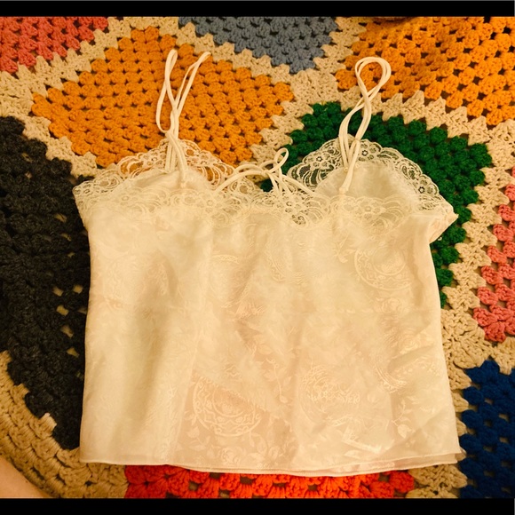 Vintage 80s/90s Victoria’s Secret Gold Label White Lace Lingerie Top - Picture 9 of 10